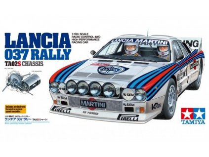 Tamiya RC Lancia 037 Rally (TA02-SW) nenabarvená 1/10 KIT