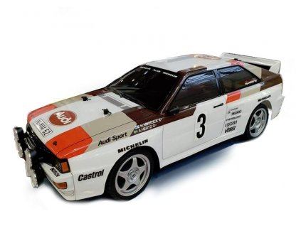 Tamiya RC Audi Quattro A2 (TT-02) 4WD nenafarbená 1/10 KIT