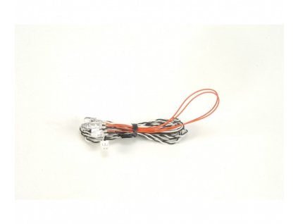 4 x 5mm LED biela s káblom - 2 sady pre MFC-01 a MFC-03