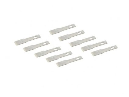 Flat Blades (Chisel) for Tamiya Modeling Knife 10 pcs