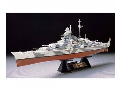 Tamiya 1 350 wwii ger battleship tirpitz 300078015 00
