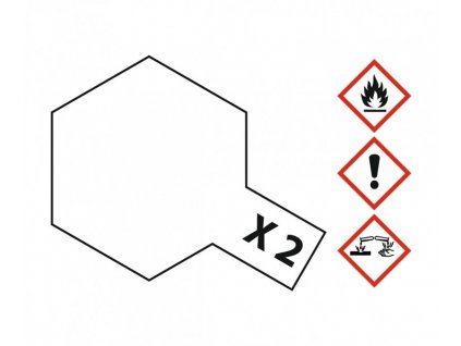 Tamiya Acrylfarbe X-2 – Weiß glänzend 23 ml