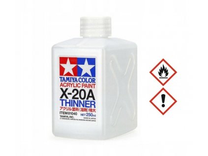 Riedidlo Tamiya X-20A Acrylic 250ml