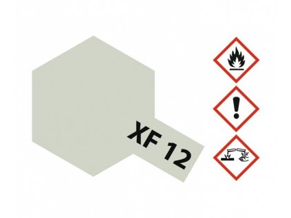 Tamiya Acrylic Color XF-12 - Flat Japanese Navy Grey Matt 23ml