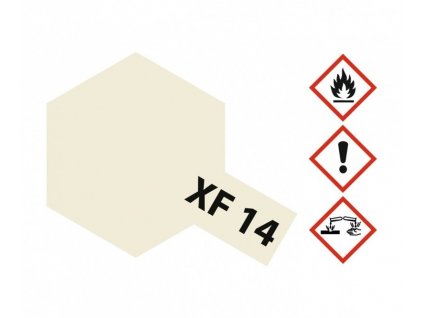 Barva Tamiya Acrylic XF-14 - Flat Japanese Army Grey Matt 23ml