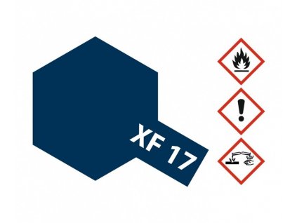 Tamiya Acrylfarbe XF-17 – Flaches Meeresblau Matt 23 ml