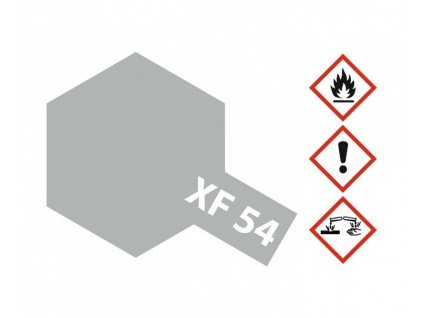 Tamiya Acrylfarbe XF-54 – Flaches dunkles Meeresgrau, matt, 23 ml