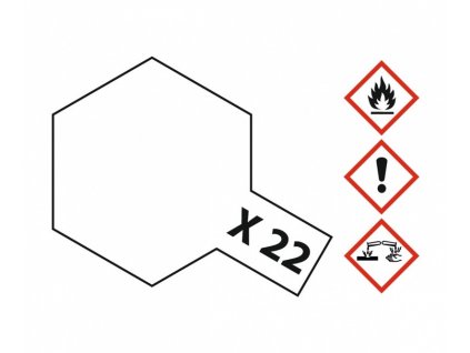 Tamiya Acrylic Color MINI X-22 - Clear Gloss 10ml