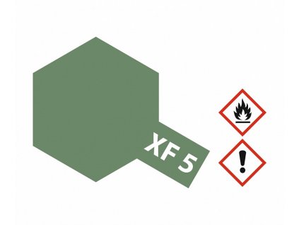 Farba Tamiya Acrylic MINI XF-5 - Flat Green 10ml
