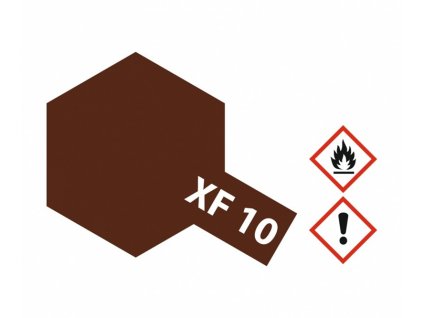Farba Tamiya Acrylic MINI XF-10 - Flat Brown 10ml