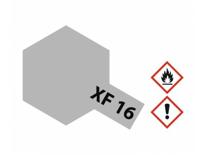 Farba Tamiya Acrylic MINI XF-16 - Flat Aluminium 10ml
