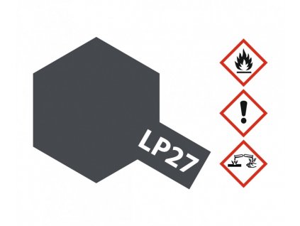 Tamiya LP-27 German Gray Matt 10ml Akryl-epox (Lacq)