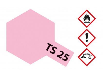 Farba Tamiya TS-25 Pink lesklý Spray 100 ml