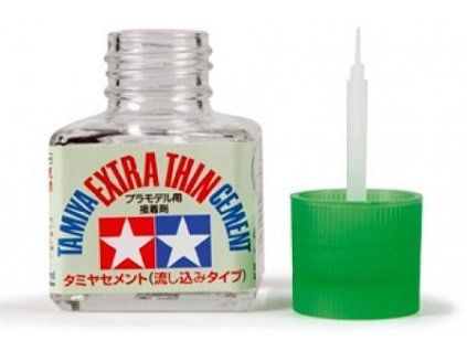 Lepidlo Tamiya Extra Thin Cement se štětcem 40ml