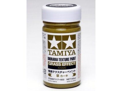 Tamiya Diorama Texture Paint - Grass Effect: Khaki 100ml