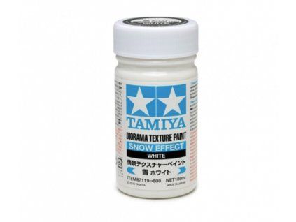 Tamiya Diorama Texture Paint - Snow Effect: White 100ml