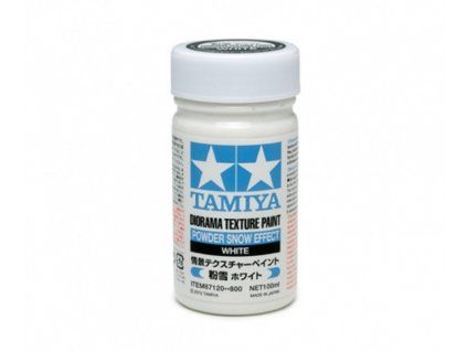 Tamiya Diorama Texture Paint - Powdered Snow Effect: White 100ml