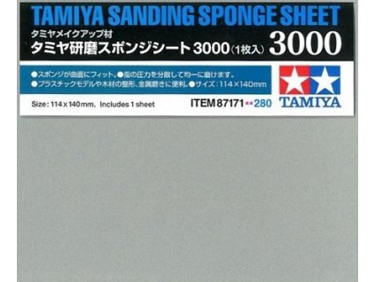 Brúsna špongia Tamiya 3000