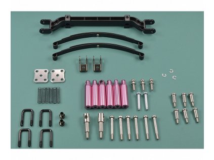 Metal Parts Bag sada prednej nápravy pre ťahač Tamiya