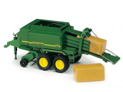 Vlečka k traktoru John Deere 690 stohovač  1/14 - 1/16 Bruder