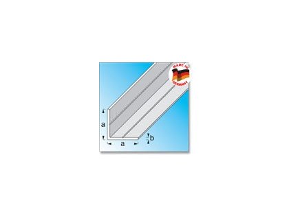 ALU profil - L - 7,5 x 7,5 x 1000mm ALFER