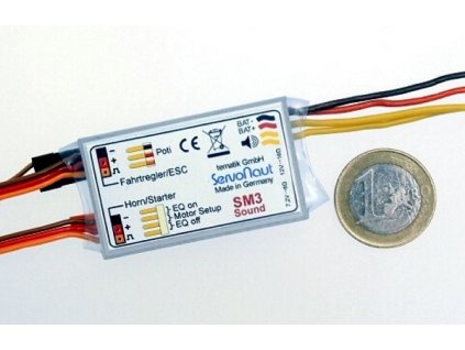 Servonaut SM3 zvukový modul pre trucky 1/16 a 1/14  40364