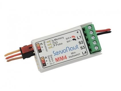 Servonaut MM4 V2.0 Mini-Multiswitch osvetľovací modul pre autá