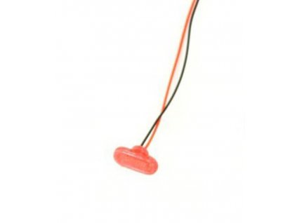 Rote LED Begrenzungsleuchte + Widerstand 7,2-12V 2 Stück