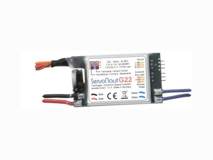 Servonaut Regulátor G22 pre RC trucky