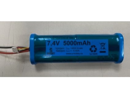 Akumulátor Š-hobby Li-Ion 5200mAh/7,4V 40A/2,2A bez konektora