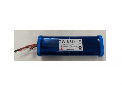 Akumulátor Š-hobby Li-Ion 6600mAh/7,4V 20A pre RC trucky