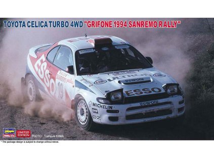 Toyota Celica Turbo 4WD, Grifone 1994 Sanremo Rally 1/24