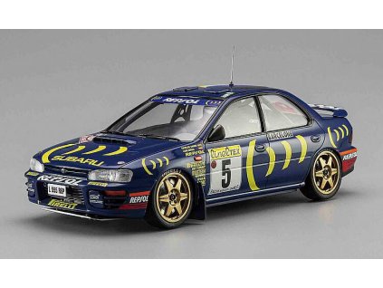 Subaru Impreza 1995 Monte Carlo Rally, Super Detail 1/24