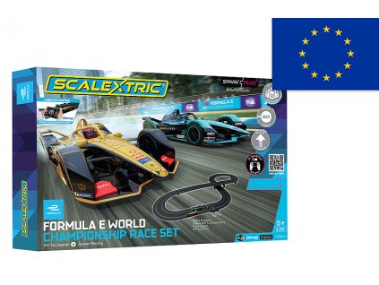 Autodráha Scalextric Sport Spark Plug Formula E Race Analog 1/32
