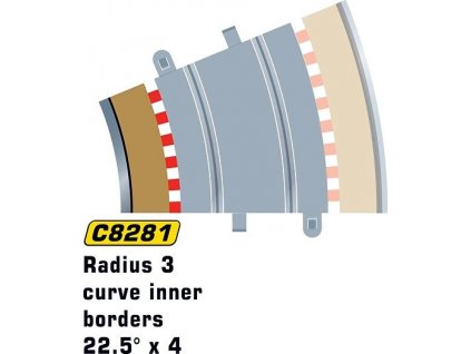 R3 krajnica vnútorná 22,5 st 4 ks  k 8204