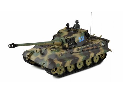 Amewi RC tank KingTiger Henschel Turret kamuflovaný 1/16 RTR IR+BB