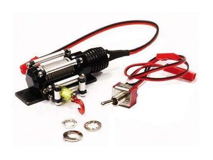 Navijak elektrický s lankom 2,5-3kg oceľový 1/10 AMEWI