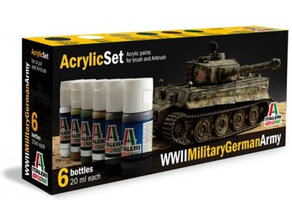 Acryl Set WW2 Military German Army