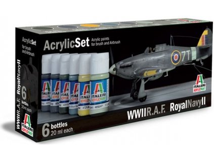 Sada farieb Acryl Set R.A.F./Royal Navy II