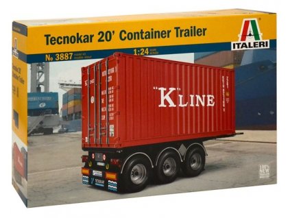 Náves Container Trailer 20´ 1/24