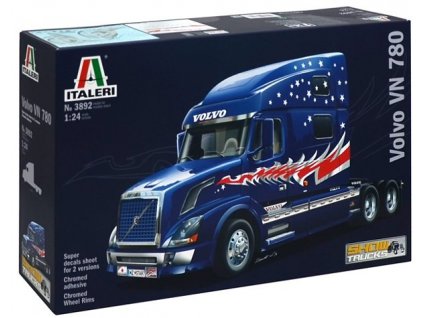 Volvo VN 780 Tractor Truck 3 Axle 1/24