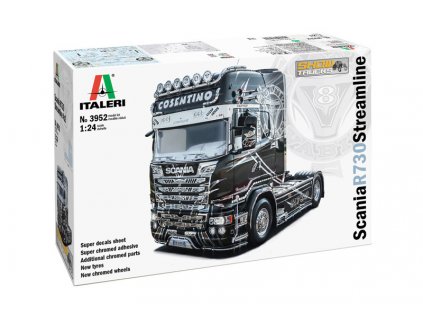 SCANIA R730 Streamline Show Truck 1/24