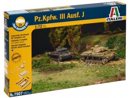 Pz.Kpfw. III Ausf. J Fast Ass.Kit 2pcs 1/72