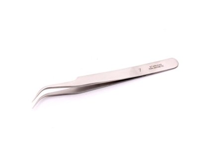 Tweezers fine curved