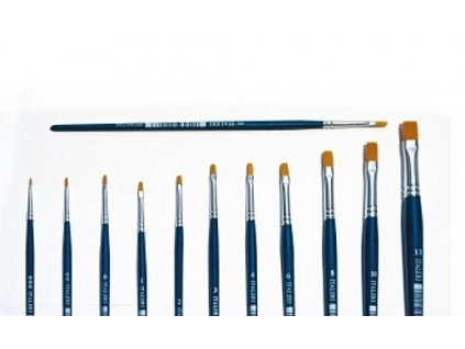 Štetec Italeri plochý Flat Brush 0 Synthetic