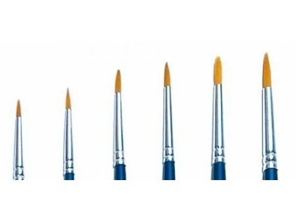 Štetec Italeri Round Brush 0/3 Synthetic brown (1)