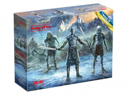 Army of Ice (Night King, Great Other, Wight) Diorama Set 1/35