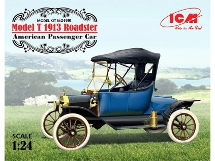Ford T 1913 Roadstar American Passenger Car 1/24