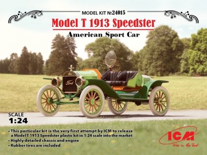 Ford T 1913 Speedster,American Sport Car 1/24