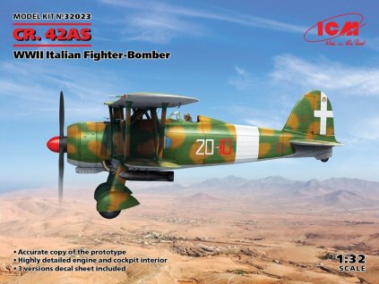 Fiat CR.42 AS Italian Fighter-Bomber 1/32